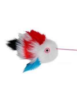 Trixie Cat Toy Fish On An Elastic Plush Band